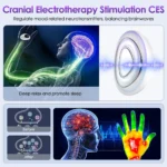 Handheld CES Microcurrent Sleep Aid Device for Insomnia and Anxiety Relief - Image 2