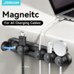 Joyroom 5-in-1 Magnetic Sliding Track Cable Organizer for Under Desk Wire Management
