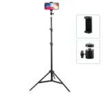 Multifunctional Mobile Tripod Stand for Live Streaming Video Recording and Selfies - Image 3