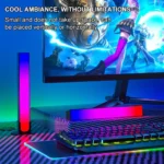 Pair of RGB Rhythm Smart Light Bars with DIY Color Control for Gaming Setups - Image 6