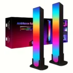 Pair of RGB Rhythm Smart Light Bars with DIY Color