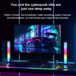 Pair of RGB Rhythm Smart Light Bars with DIY Color Control for Gaming Setups - Image 4