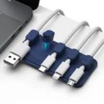 Silicone Magnetic Desktop Cable Organizer Clips