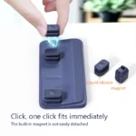 Silicone Magnetic Desktop Cable Organizer Clips for Mouse and USB Wire Management - Image 4