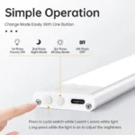 Wireless LED Motion Sensor Night Light for Kitchen Cabinets Wardrobe and Bedroom Lighting - Image 5