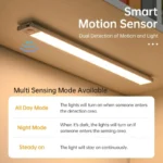 Wireless LED Motion Sensor Night Light for Kitchen Cabinets Wardrobe and Bedroom Lighting - Image 3