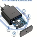 45W USB-C Super Fast Charger with EU plug and cable