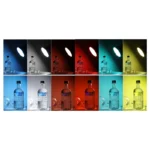 6-color photography studio light diffuser socks for 7-inch reflectors