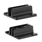 Adjustable vertical laptop stand for desk organization