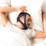 Adjustable anti-snoring chin strap for mouth breathers and snore relief