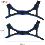 Adjustable anti-snoring chin strap for mouth breathers and snore relief