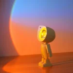 Astronaut sunset lamp projector for room mood lighting