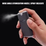 Compact 2-in-1 screen cleaner spray and wipe for electronics.
