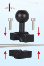 Smartphone car headrest mount for POV vlogging