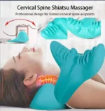 Cervical neck traction device for neck pain relief and alignment