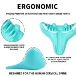 Cervical neck traction device for neck pain relief and alignment