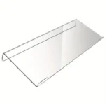 Compact clear acrylic ergonomic keyboard stand