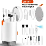 20-in-1 electronics cleaning kit for keyboard laptop and earbuds