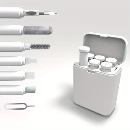 7-in-1 electronics cleaning kit with precision tools and brushes