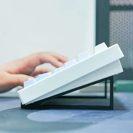 Pair of ergonomic laptop and keyboard riser stands
