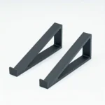 Pair of ergonomic laptop and keyboard riser stands