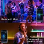 131ft RGB LED strip lights with music sync and app control