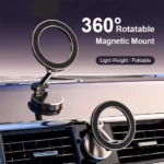 foldable magnetic car phone mount for dashboard