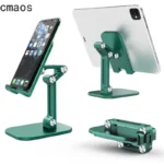 Foldable phone and tablet stand with adjustable multi-angle design