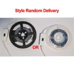 Hands-free USB LED strip light under kitchen cabinet