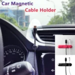 Versatile cable organizer for desk, wall, and car