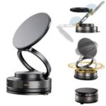 Magnetic adjustable phone and tablet stand car mount desk
