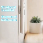 White magnetic remote control wall mount for smart home organization