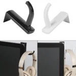 Edge mount headphone hanger for desk and monitor