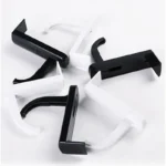 Edge mount headphone hanger for desk and monitor