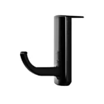 Edge mount headphone hanger for desk and monitor
