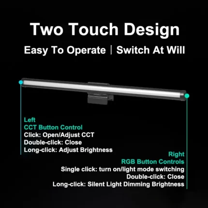 RGB Monitor Light Bar for Computer Screen Anti-Glare Lamp