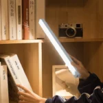 Motion sensor LED light bar for under cabinet mounting