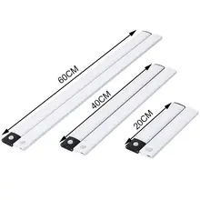 Wireless motion sensor LED under cabinet light with magnetic mount