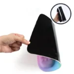 Pastel gradient ergonomic keyboard mouse wrist rest set
