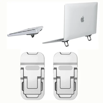 Portable adjustable laptop stand ergonomic cooling