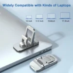 Portable adjustable laptop stand ergonomic cooling