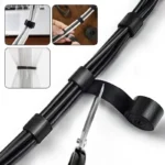 Reusable hook and loop cable ties in a roll for managing cables