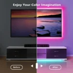 RGB LED strip light TV backlight with smart app control