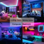 RGB LED strip light TV backlight with smart app control