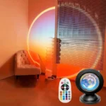 RGB Sunset Projection Lamp with 16 Colors and Remote Control
