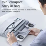 Foldable phone ring holder, laptop kickstand, multi-angle device stand