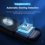 Smart anti snoring device wearable with AI pulse technology