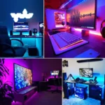 RGB LED strip lights for TV backlighting and smart home decor