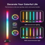 Smart RGB LED Light Bar with Music Sync for Gaming