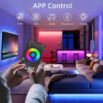 Flexible RGB neon rope light with smart app control